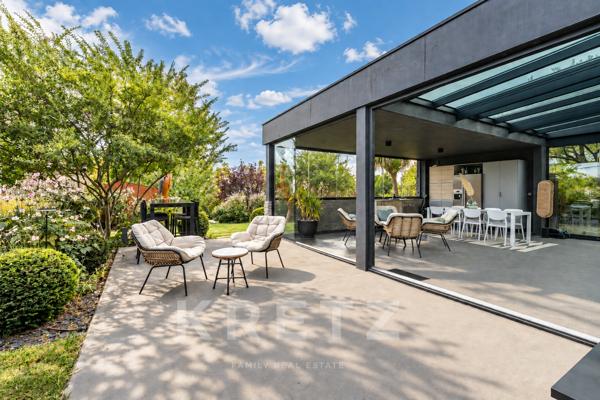 Superbe Villa contemporaine avec vue sur Lyon