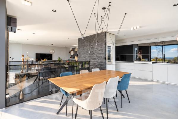 Superbe Villa contemporaine avec vue sur Lyon