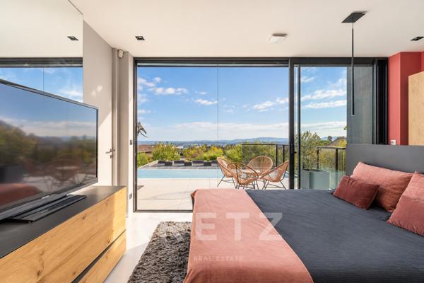 Superbe Villa contemporaine avec vue sur Lyon