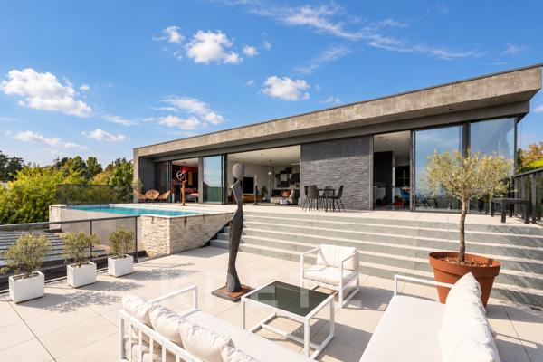Superbe Villa contemporaine avec vue sur Lyon