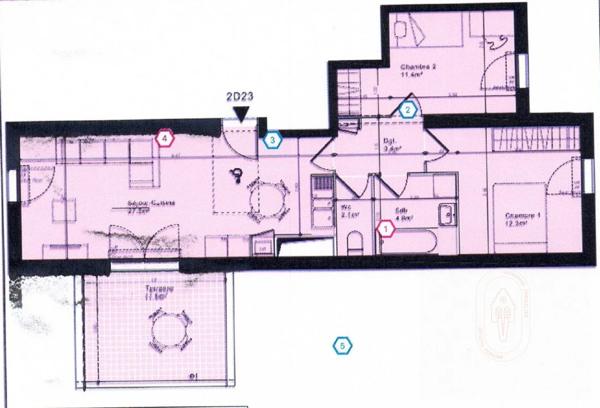 Appartement à vendre Loos