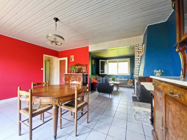ETEVAUX, Maison sur sous-sol complet – 2 chambres et 1 bureau