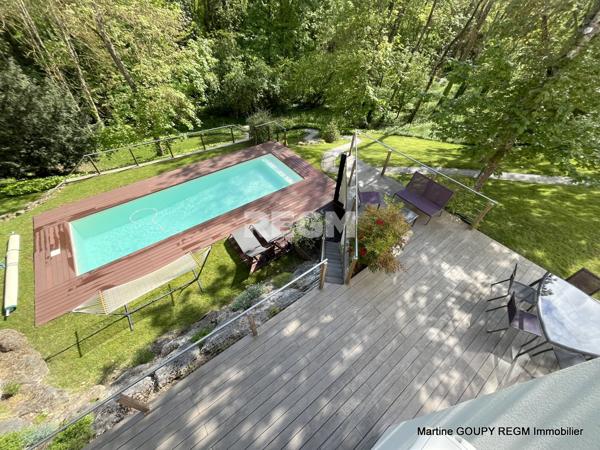 La Chapelle-Saint-Mesmin (45380) La Chapelle-St-Mesmin (45) – Magnifique maison contemporaine 200 m² - Parcelle 1 760 m² paysagée – Piscine –