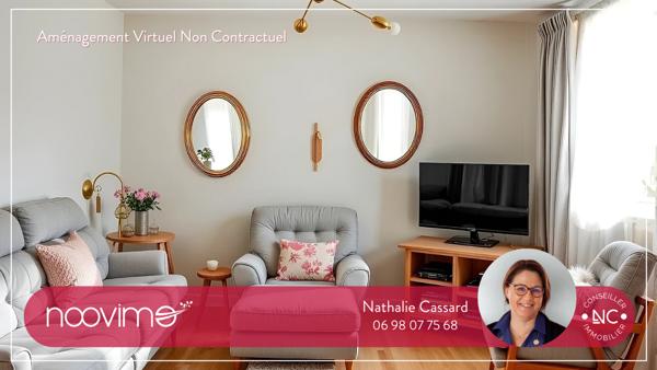 Maison de plain-pied de 67 m² 2 chambres sur 567 m²