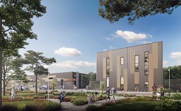 Bureaux à vendre neufs divisibles à partir de 75 m² à Valence Sud