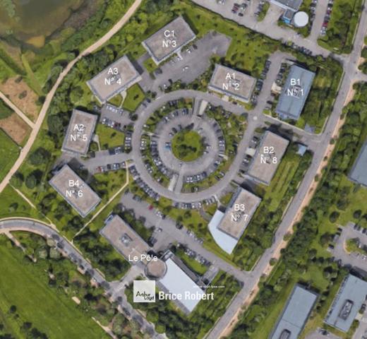 Bureaux à louer à Saint-Priest au sein d’un parc tertiaire dernière génération
