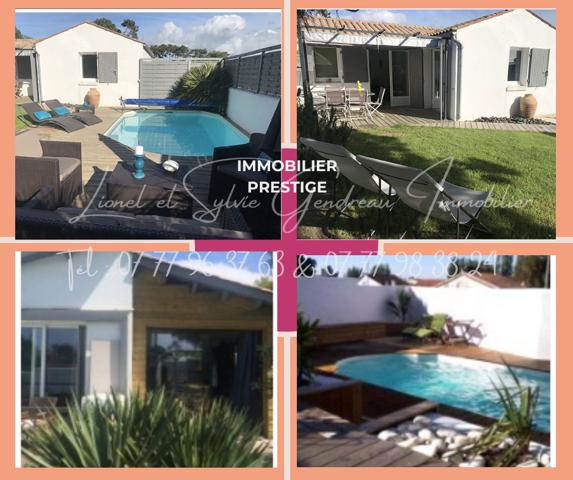 Dept 17 - Île d'Oléron - Propriété d'agrément sur un espace de 2500 m2 - capacité d'accueil >30 personnes