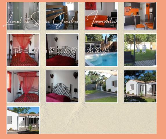 Dept 17 - Île d'Oléron - Propriété d'agrément sur un espace de 2500 m2 - capacité d'accueil >30 personnes