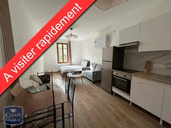 Appartement à louer 1 pièce 27.21m²