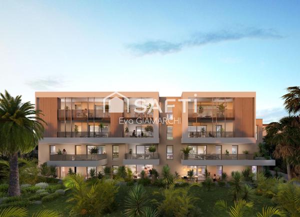 T3 neuf avec jardin et terrasse