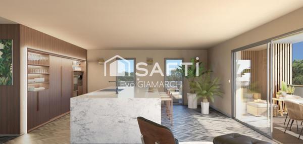 T3 neuf avec jardin et terrasse