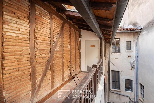 Duplex meublé au coeur des Carmes