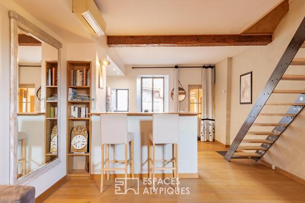 Duplex meublé au coeur des Carmes