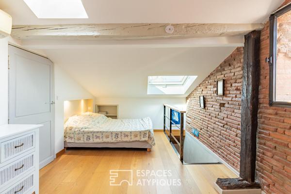 Duplex meublé au coeur des Carmes