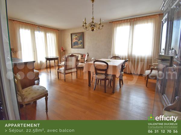 Appartement 3 pièces - 78 m² Exclusivité efficity