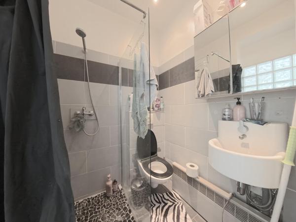 A Corbeil-Essonnes, appartement 2 pièces, jardin 95 m2, occupé, à 2 pas de la gare