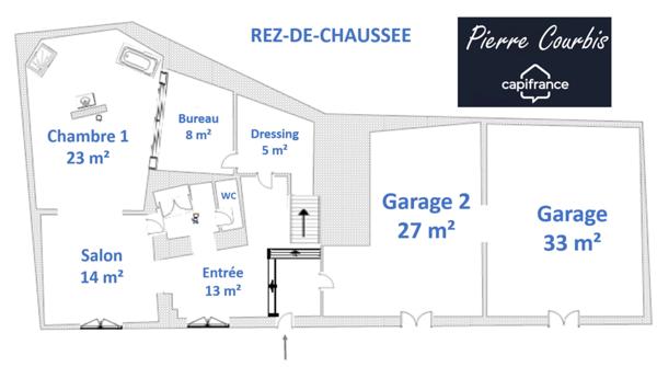 Maison avec grande terrasse en Rooftop à vendre 6 pièces PORTE DES PIERRES DOREES (69)
