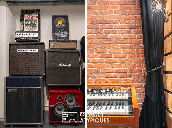 Studio de musique mythique quartier des Grands Boulevards