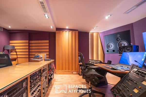 Studio de musique mythique quartier des Grands Boulevards