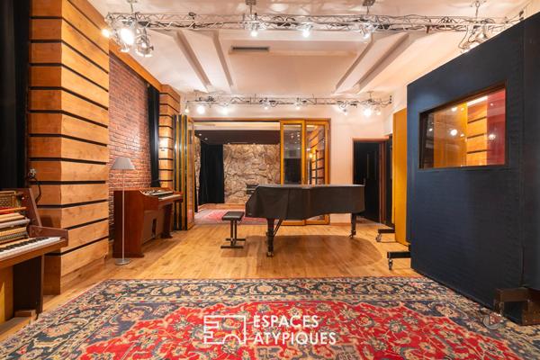 Studio de musique mythique quartier des Grands Boulevards