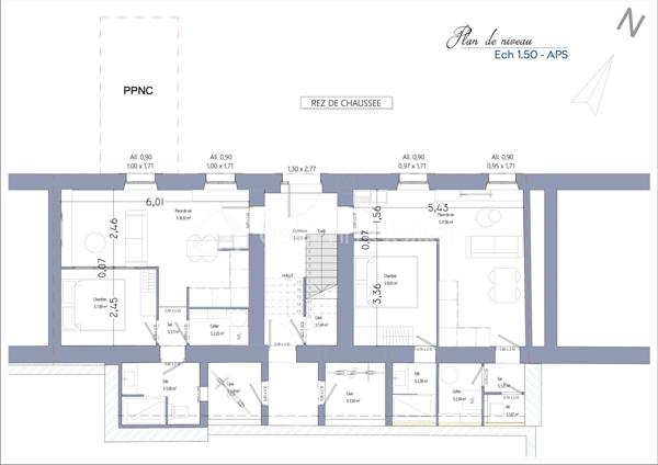 Appartement de 35 m²