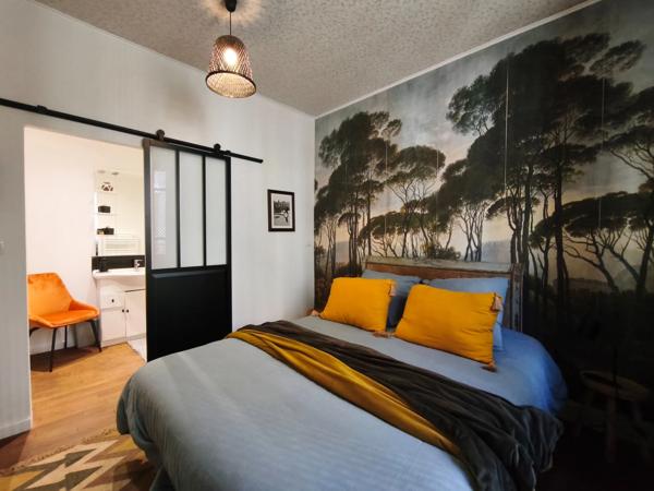 Maison de caractère à vendre 6 pièces LA CHATRE (36) 4 chambres, 2 garage, terrasse, jardin, rivière 269 900€