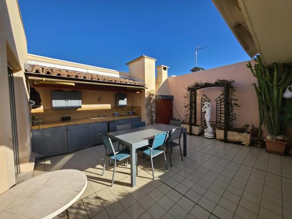 ANTIBES : LOCATION T4 90M2 MEUBLE + TERRASSE 50M2
