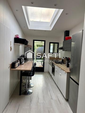 HAUBOURDIN 92 m² / RIVE GAUCHE / T.B.E.G.