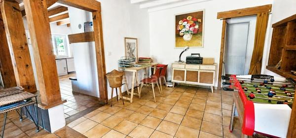 Dpt LANDES (40), à vendre à SAMADET, MAISON T5 162 m² AVEC GARAGES, DÉPENDANCES ET TERRAIN ARBORÉ DE 2 482 m²