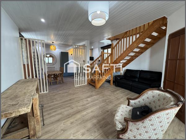 Maison en pierre rénovée – cœur de village vivant