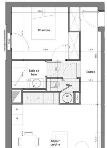 appartement T2 à quelques pas du centre historique d'UZES