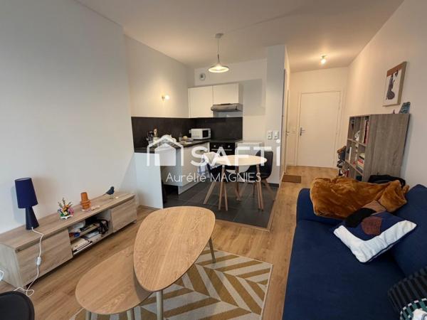 Appartement de 42m2 vendu loué