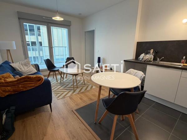Appartement de 42m2 vendu loué