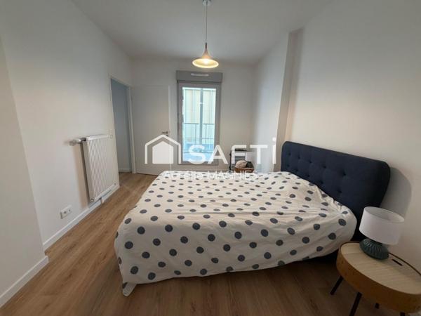 Appartement de 42m2 vendu loué