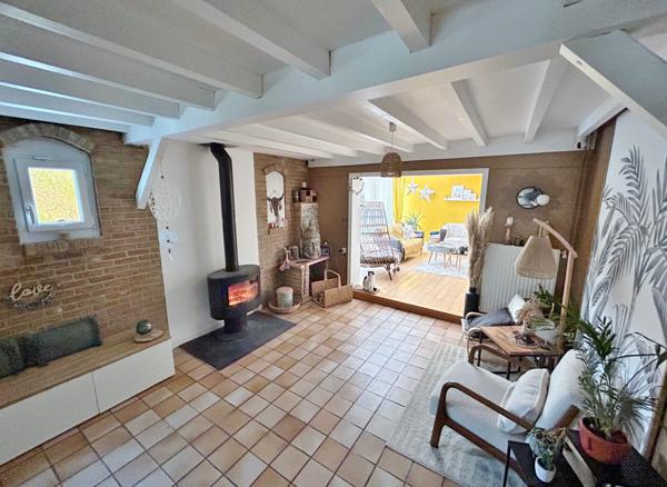 EN CAMPAGNE 3 CHAMBRES + GARAGE
