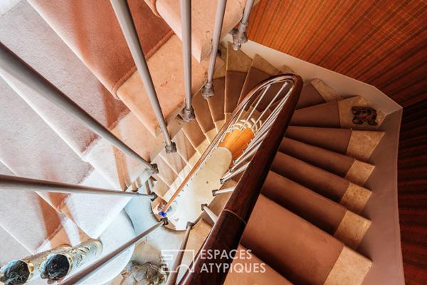 Maison de maître en coeur de village