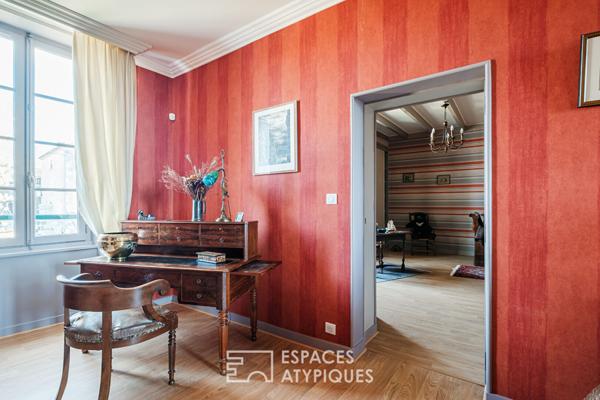 Maison de maître en coeur de village