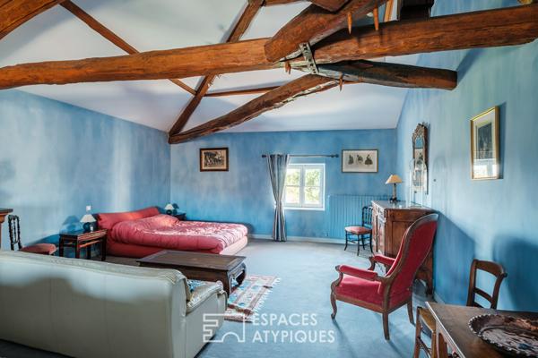 Maison de maître en coeur de village