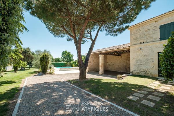 Maison de maître en coeur de village