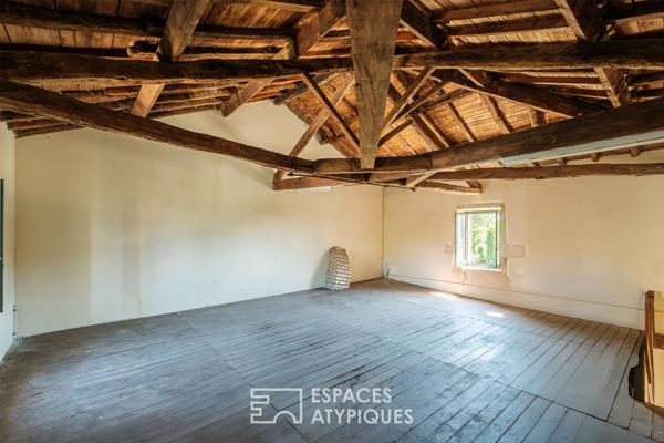 Maison de maître en coeur de village