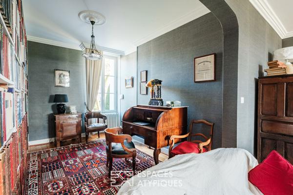 Maison de maître en coeur de village