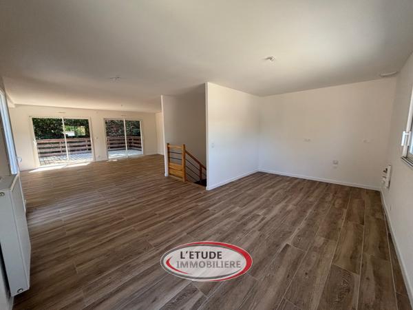 Vertou – Bords de Sèvre : Maison neuve 3 chambres avec belle terrasse sur pilotis !