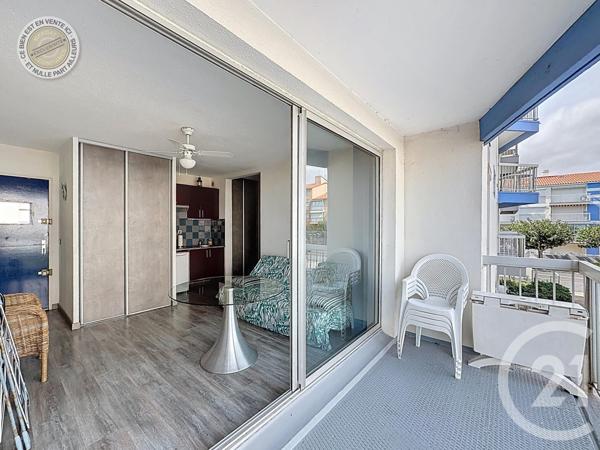 Appartement F2 à vendre  2 pièces - 25,37 m2 LE BARCARES - 66