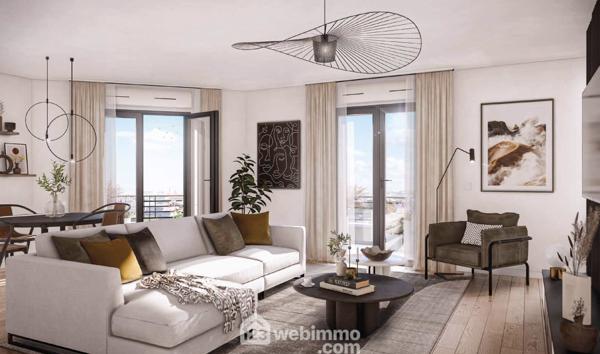 Appartement 40.65 m² à CHAMPIGNY SUR MARNE 94500