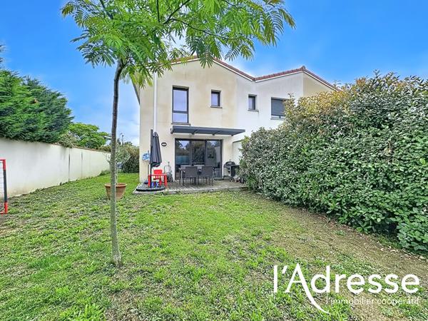 Exclusivité l'Adresse Immobilier - Tournefuille - Maison récente T4 - 86m2 avec jardin sans vis-à-vis, garage et DPE B