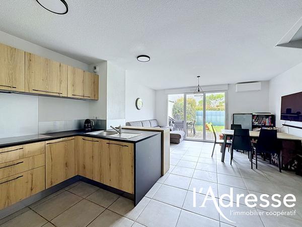 Exclusivité l'Adresse Immobilier - Tournefuille - Maison récente T4 - 86m2 avec jardin sans vis-à-vis, garage et DPE B