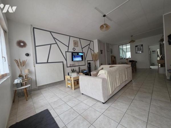 Maison de ville avec 3 chambres et jardin