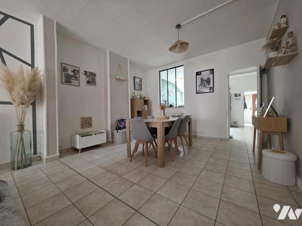 Maison de ville avec 3 chambres et jardin