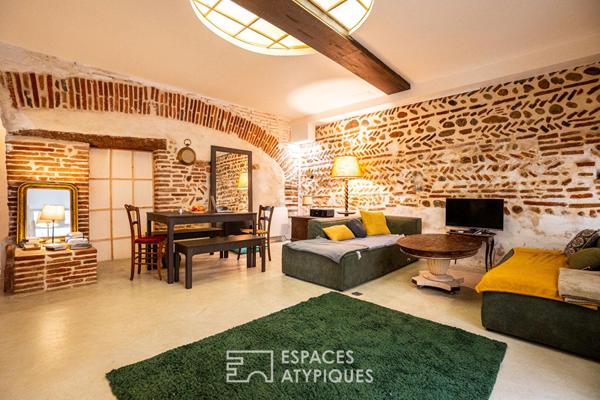 Appartement de charme articulé autour d’un patio au coeur de Perpignan