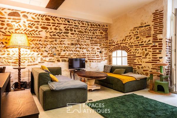Appartement de charme articulé autour d’un patio au coeur de Perpignan